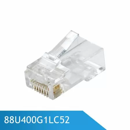 For 0.90-1.00mm Insulated Conductor - Cat 6 unshielded modular plugs